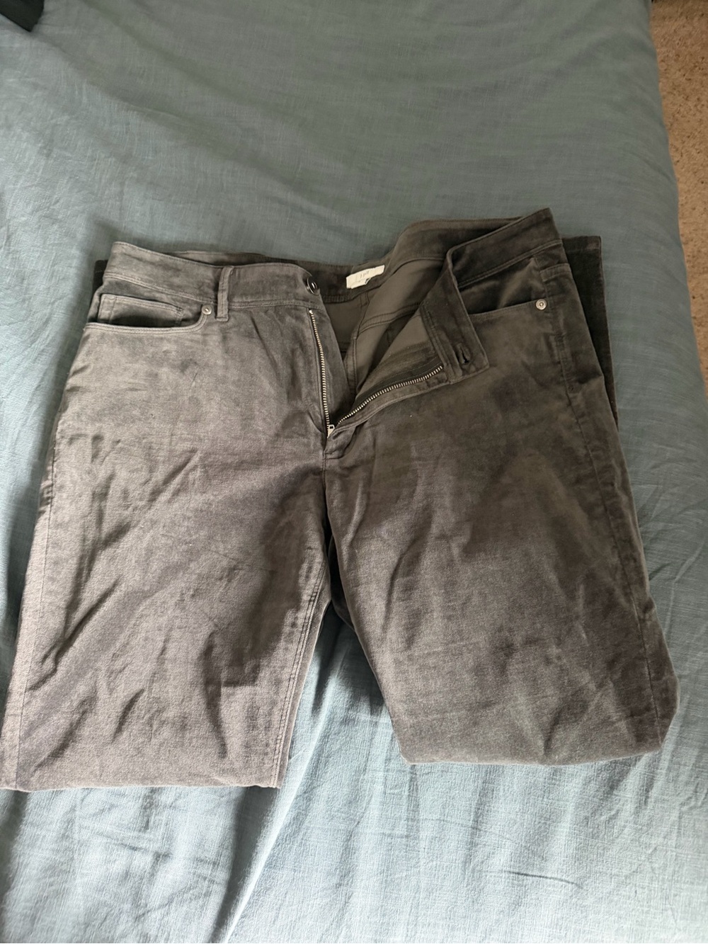 J. Jill Women's Skinny Pants in Charcoal Gray